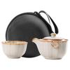 Beige Ru Kiln Teapot Gaiwan Tea Set