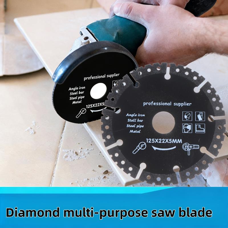 Saw Disc Wheel 125mm Angle Grinder High Efficiency Cutting for Home Improvement Carpentry Use