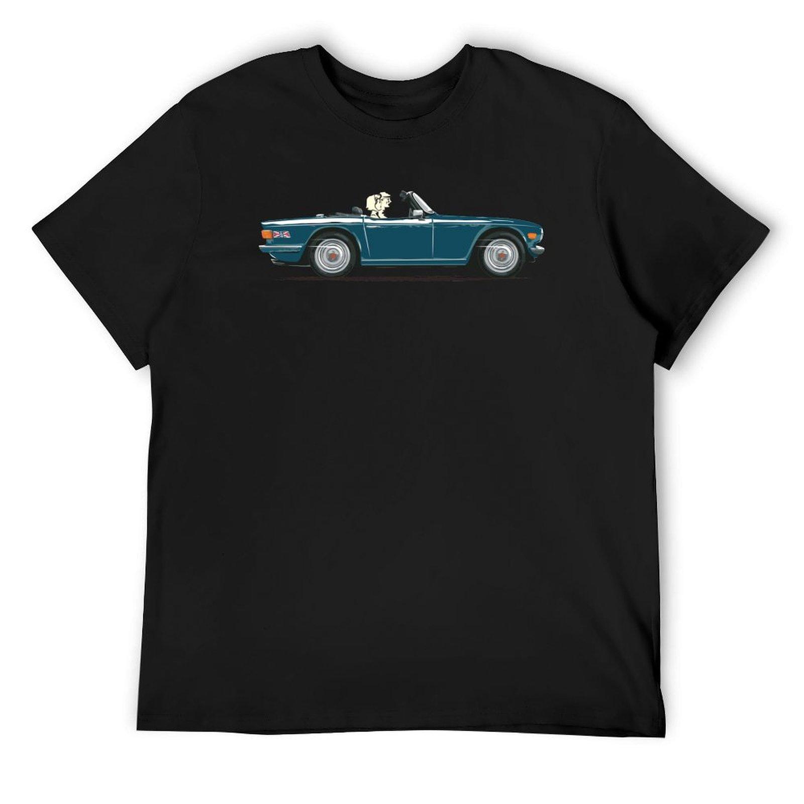 

Mallard Green color TR6 – the Classic British Sports Car T-Shirt oversized t shirt anime clothes customs clothing for men 4XL