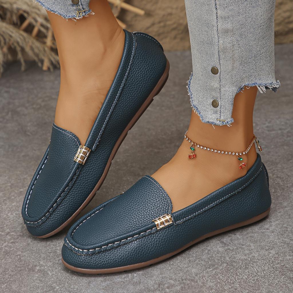 Fashion 2025 New Women Flats Wear-resisting Sneakers Women Fashion Casual Shoes Spring Autumn Loafers Non-slip Soft Flat Shoes for Women