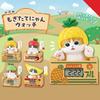 Playful Cat Fruit Box Models With Pinemelon Banana Figurines In Assorted Colors