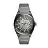 Fossil Everett Automatic Smoke Stainless Steel Watch