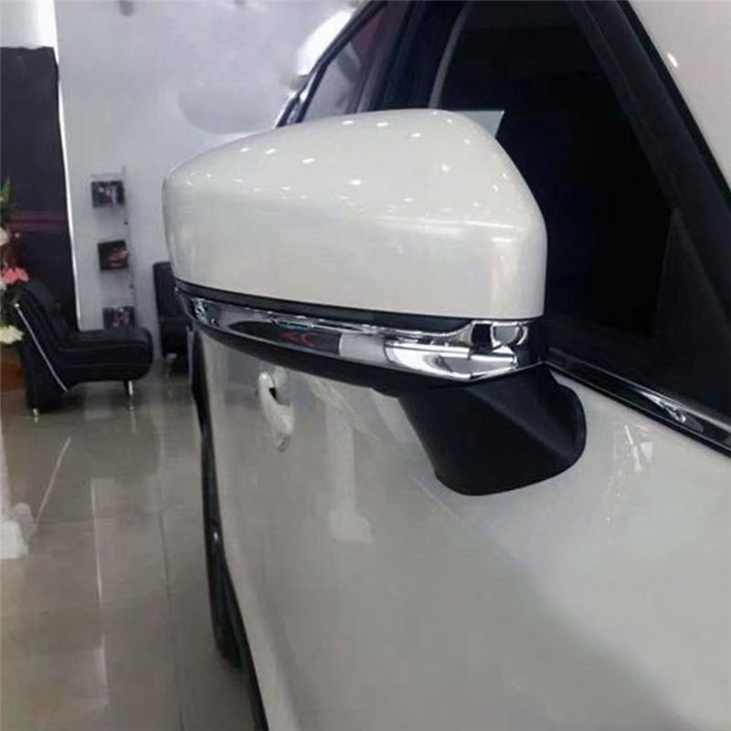 A28G-Car Door Side Rearview Mirror Cover Trim For Mazda CX5 CX-5 2017 Mirror Decorative Strip