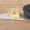 Nidin Delicate Zircon Free Size Adjustable Rings Female for Women Korean Fashion Accessories Girl's Luxury Lucky Jewelry Gift