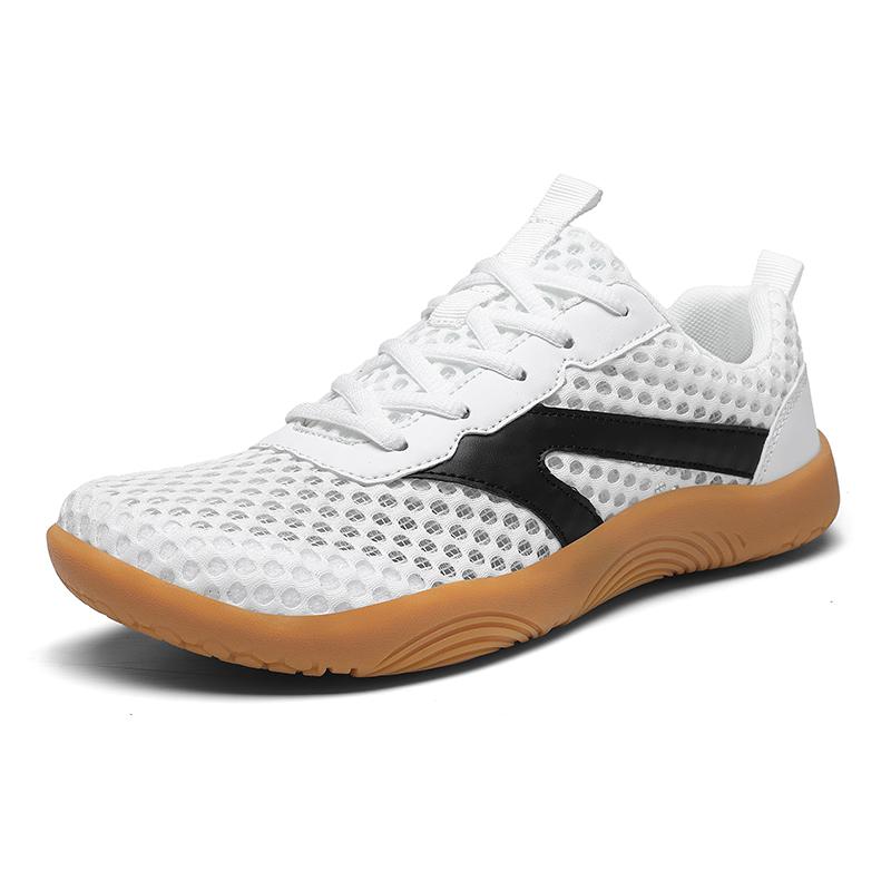 Wide Toe Box Sneakers for Men Breathable Mesh Cross-training Shoes Anti-slip Gym Exercise Casual Sports Shoes Plus Size 39-48