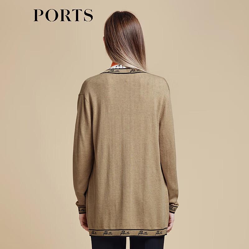 PORTS Women's Spring/Summer Long Sleeve Knit Cardigan