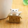 Cartoon Mini Cat Ornament Micro Landscape Toy Miniature Figurines Garden Kitten Statue  Home Decor