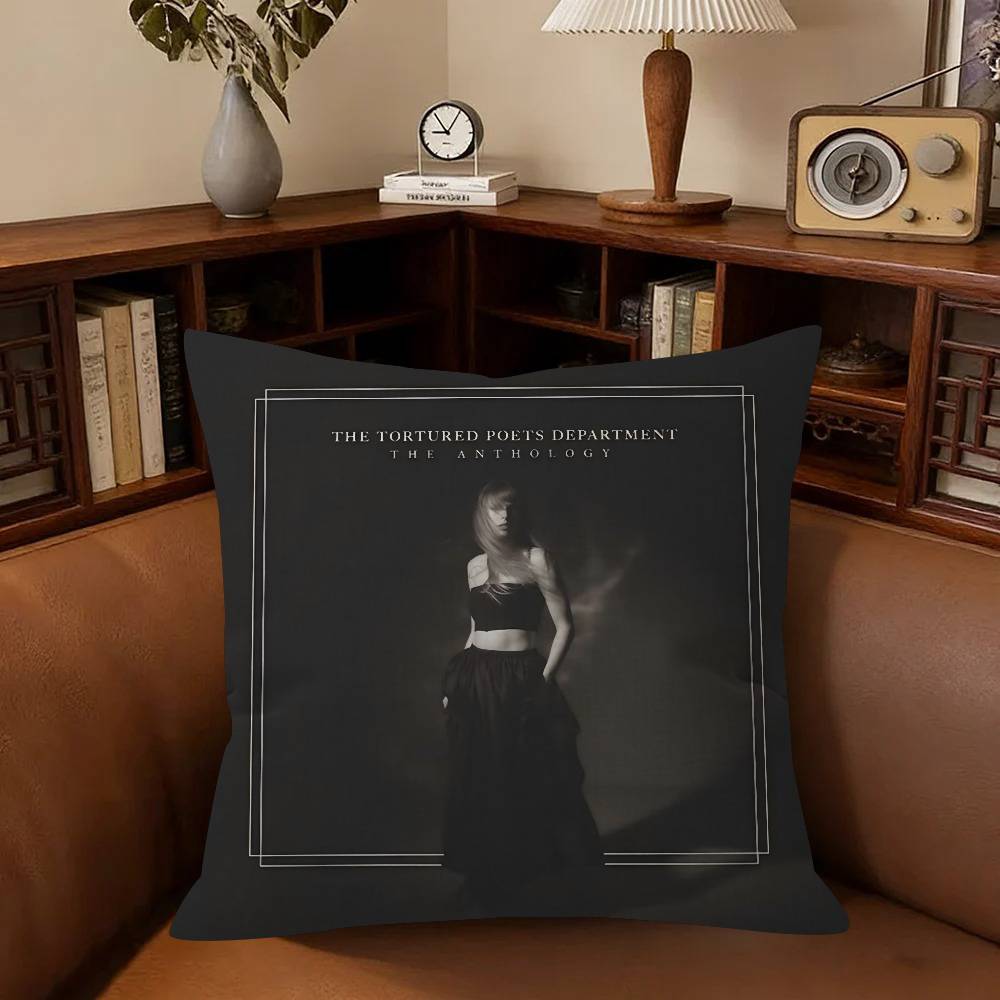 Pillow Cover Sofa Cushion Cover Home Room Decoration Children Gift Singer T-Taylor Album Swift