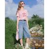 Women's Cartoon Print Short Sleeve T-Shirt