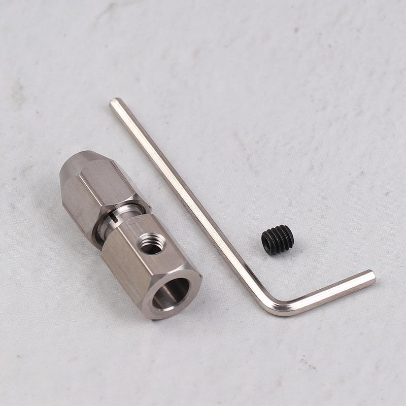 1Set Flexible Coupling Stainless Steel Flex Collet Coupler 3.17/4/5/6Mm For Model Electric Boat Parts