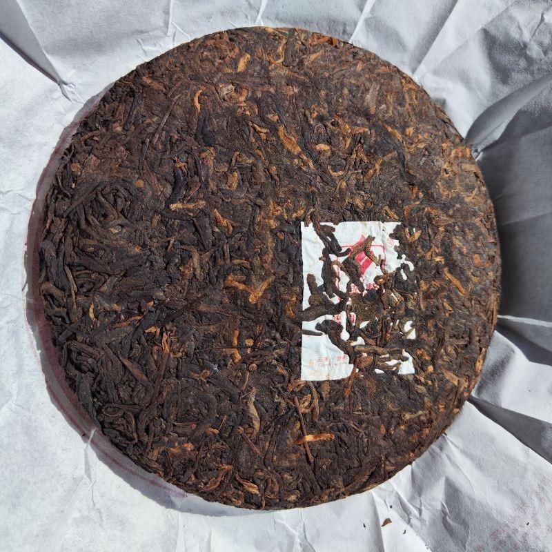 Yunnan Menghai Guyi YU BANG Klasická chuť Pu'er Zralý kulatý čaj Pu Erh 357g