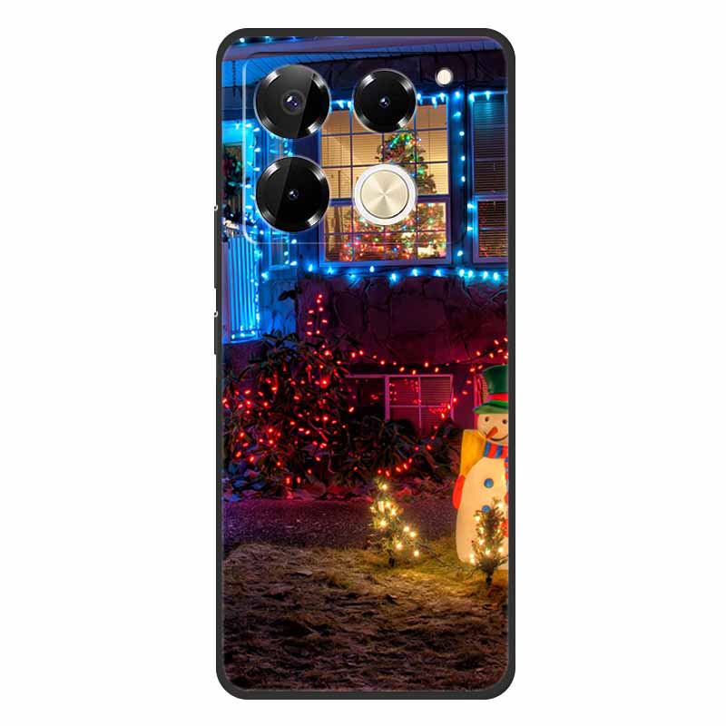 2024 Christmas Phone Cases For Infinix Note 40 Pro 4G 5G Cases Soft TPU Silicone For Note 30 4G  5G  Infinix Note 40Pro 30Pro 4G