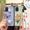 Lanyard Soft case Phone Case For Nokia G100 Oil Painting Waterproof Anti-dust Wristband Shockproof Durable Kickstand