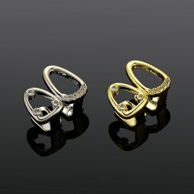 Fashion Dental Jewelry Featuring Zirconia In Hip Hop Designs For Trendy Event