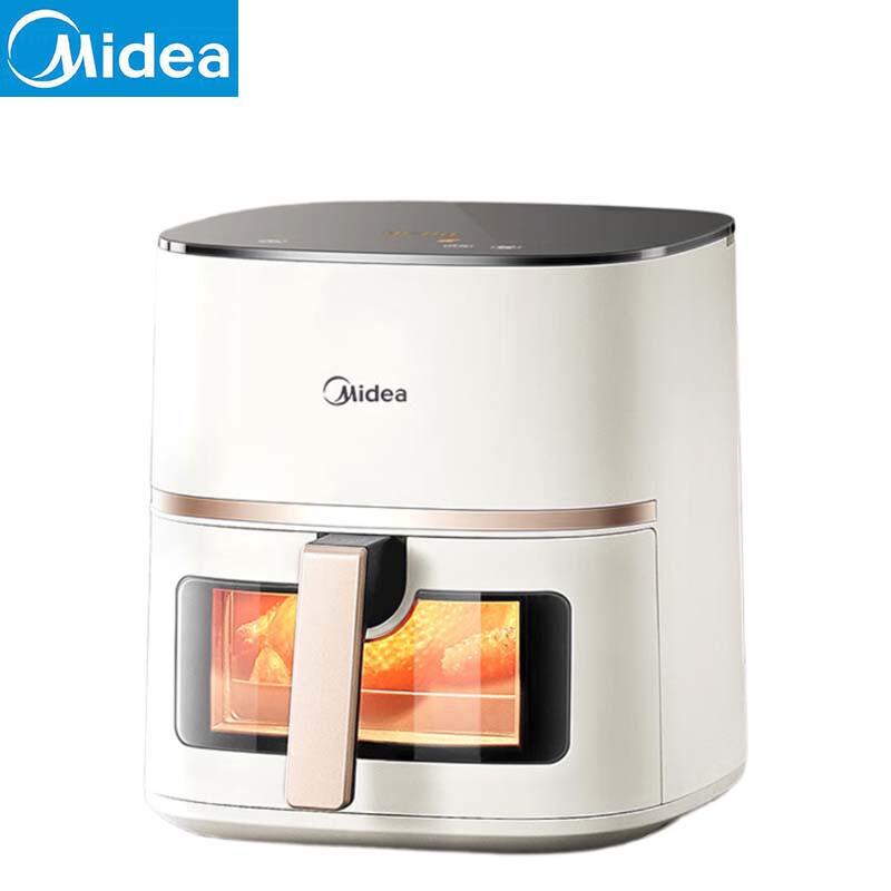 Midea 5L Smart Steam Air Fryer with Visible Window CN plug (adapter included)