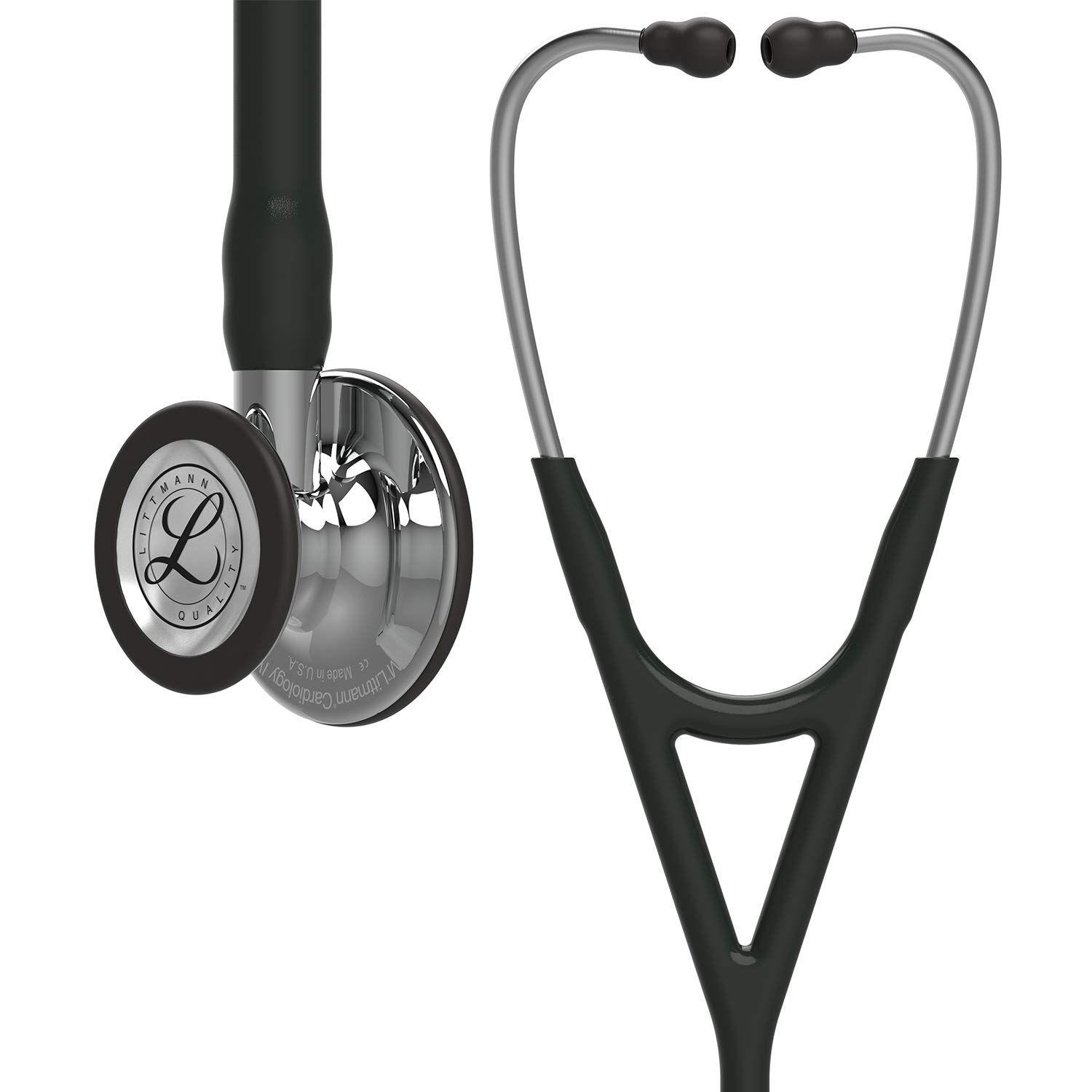 

Стетоскоп Littmann Чувствительность Отделка 6177 [Высокий Двойная трубка] Черный/Зеркальный чёрный