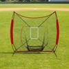 Practice Net with Target Freestanding Baseball Portable for Coaches