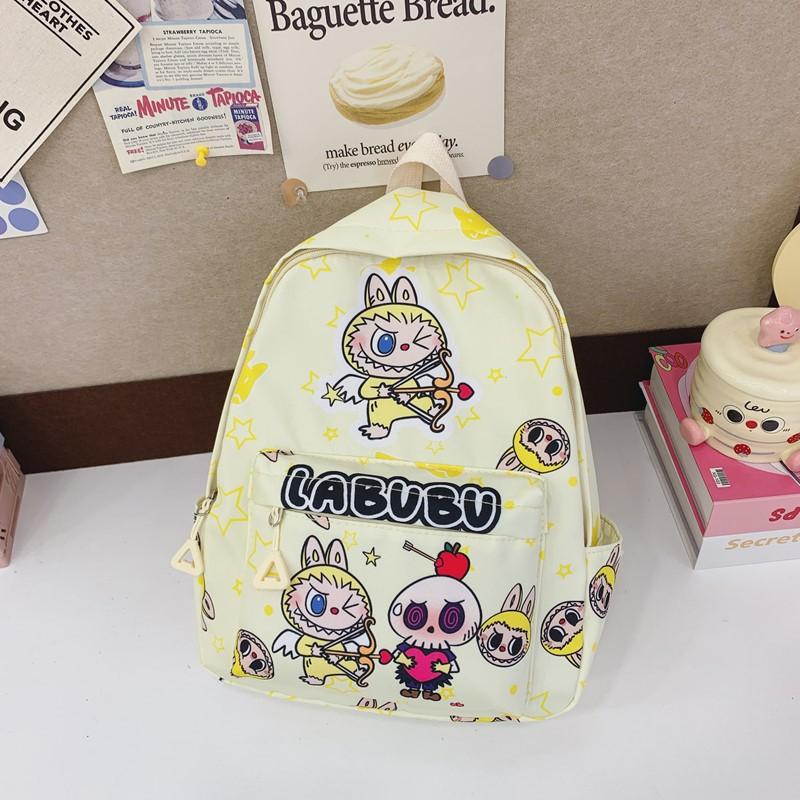 Large Capacity Children'S Backpack Cartoon Animation Boys And Girls Backpack Kindergarten Primary School Students Schoolbag Tide