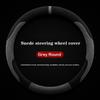 Suede Leather Car Steering Wheel Cover for Mercedes Benz S GLE GLE GLC E GLA 250e 300e 500e 600e 350e 450e 400e eSprinter AMG Mo00