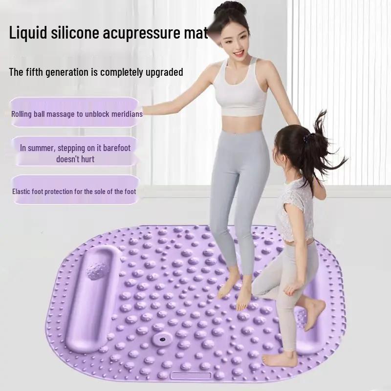 Fifth Generation Dual Massage Balls Liquid Silicone Pressure Board