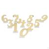 9 Acrylic Table Number Freestanding for Wedding Reception Decor -