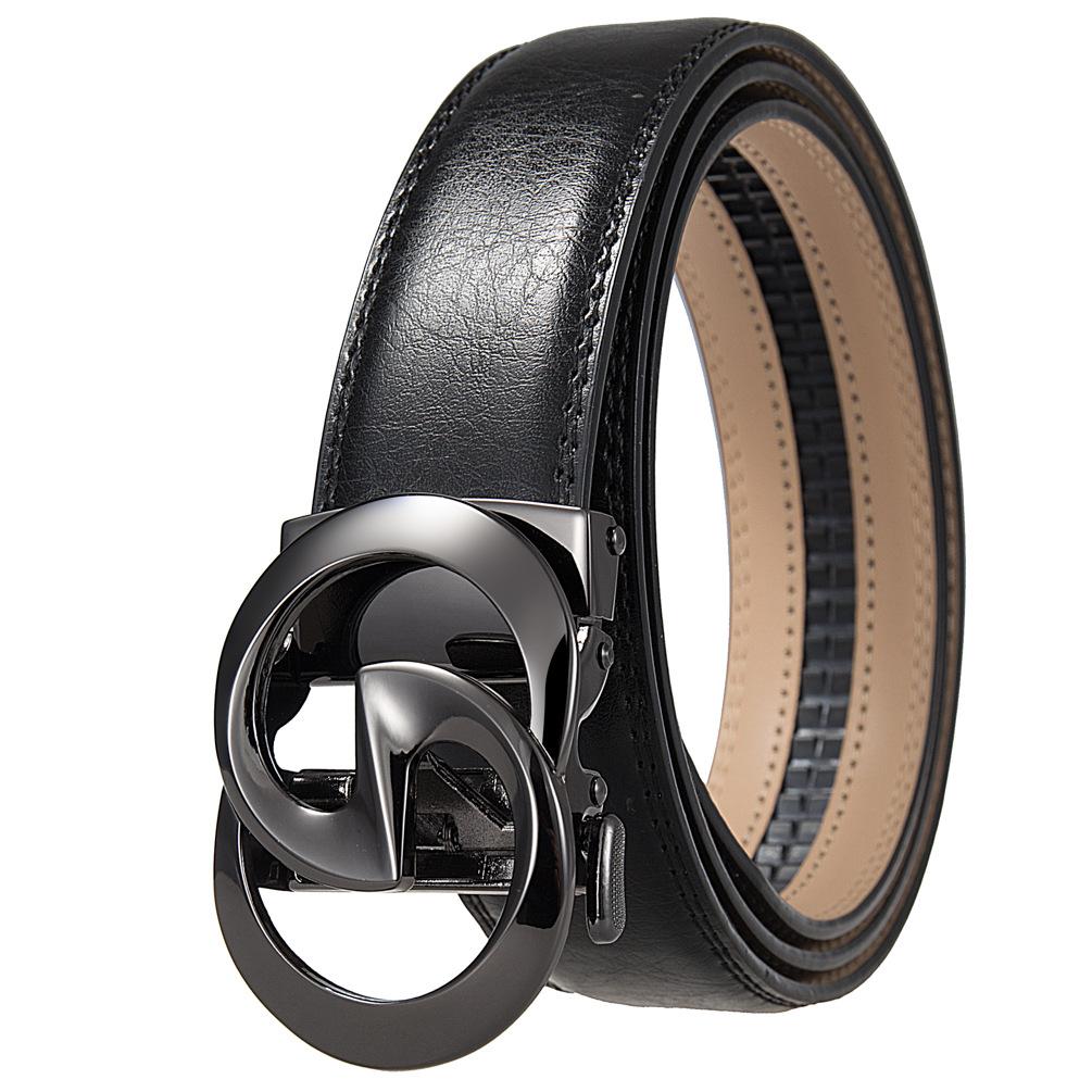 Belt, Men'S, Fashion Belt, Automatic Buckle Belt Belt Ly36-23031-1