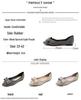 Summer Women's Flat Shoes with Bow & Rhinestones, Sizes 41-43 (2025 New)