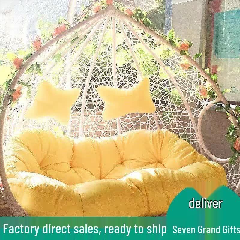 Indoor/Outdoor Rattan Hanging Basket Chair