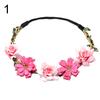 Fashion Artificial Flower Headband Garland Wreath Wedding Party Bridal Headpiece