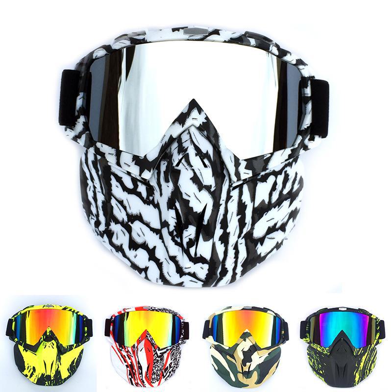 Retro Offroad Motorradrennbrille - Outdoor-Fahr- & Skibrille