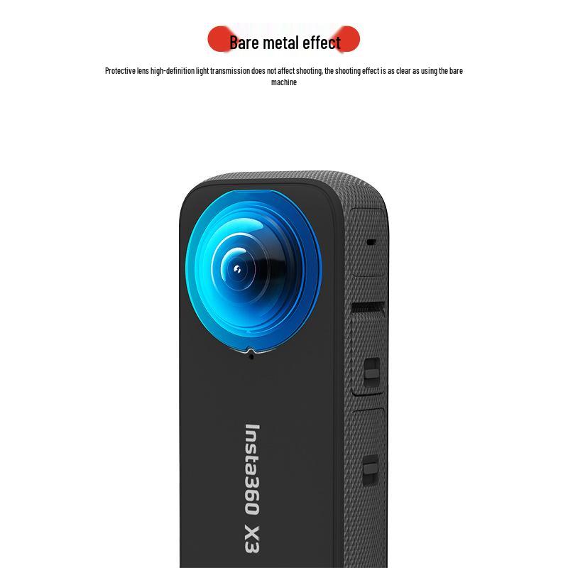 Insta360 X3/X4 Panorama-Actionkamera Objektivschutz Silikonhülle