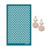 23 Styles Self-Adhesive Silk Screen Stencils for Polymer Clay Palm Leaves Reusable Mesh Transfer Printing Earring Jewelry Making
