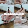 Roland-Style Bulk Cutting Knife Compatible with Cricut, Air Explore, and Graphtec CB09U