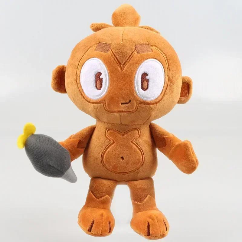 

25cm Bloons TD 6 Plush Toy Cartoon Tower Defense Dart Monkey Plushie Figure Gwendolin Obyn Greenfoot Stuffed Dolls Xmas Gifts