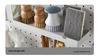 Wall-Mounted No-Drill Pegboard Storage Shelf for Kitchen and Dorm Room