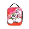 Diddl und Diddlina Liebesherz Lunchtasche Retro Brotdose Picknick Praktische Tragetasche Lebensmitteltaschen Für Frauen Oxford Grafik Kühltasche