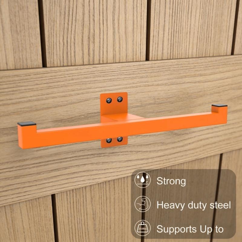 Trimmer Storage Rack for Lawn Care Tool Wall Mounted Trimmer Holder Rack For Organizing Garage Workshop And Yard Tool