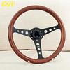 JDM INDY Classic Wood Style Steering Wheel Universal 14inch Racing Sports Drift Steering Wheel