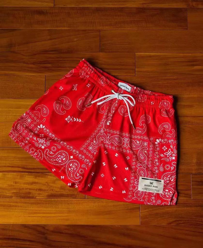 Unisex Summer Basketball Shorts: Oil Painting Style Mesh, Above Knee, Loose Fit