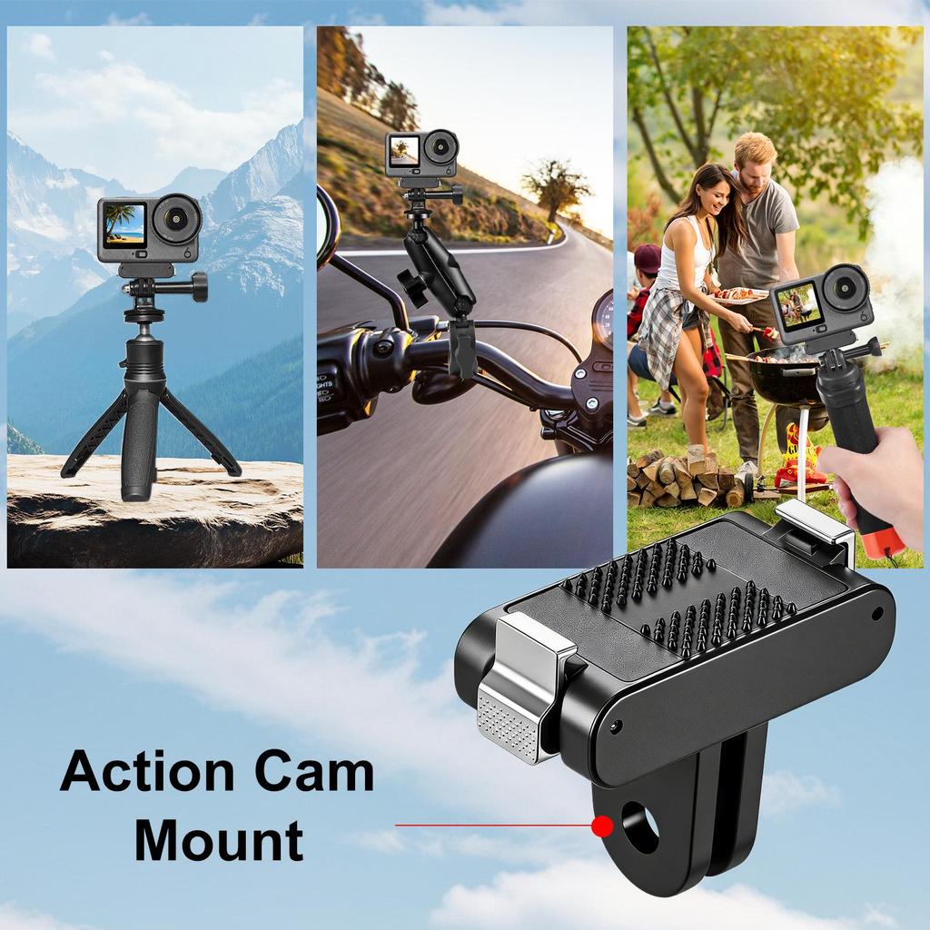 PULUZ Magnetic Quick Release Base for DJI Osmo Nano/Action 6 Camera