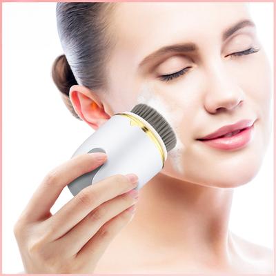 Multifunctional 2 Modes Electric Facial Cleansing Brush Three Rechargeable IPX5 Waterproof Remove Oil Clean Pores USB Charging