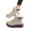 Large cotton shoes winter velvet thickened short boots sub-zero boots fur integrated snow boots