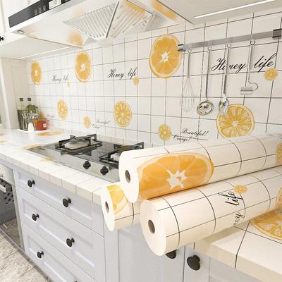 High-Temperature Resistant Oil-Proof Kitchen Stickers: Self-Adhesive Aluminum Foil for Stovetop, Cupboard, and Fume Wall Protection