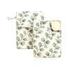 Beeswax Bread Bag with L-Shaped Zipper for Bread Storage