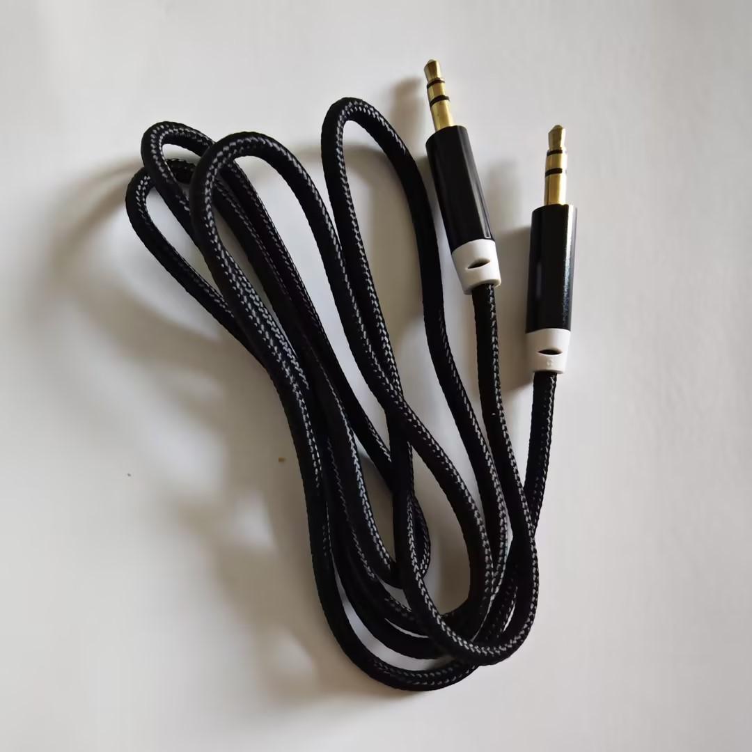 

Aux-кабель 3,5 мм, акустический кабель, аудиокабель для автомобильных наушников, аудио, разъем 3,5 мм, динамик для Samsung Xiaomi OnePlus 5t MP3 3m чёрный