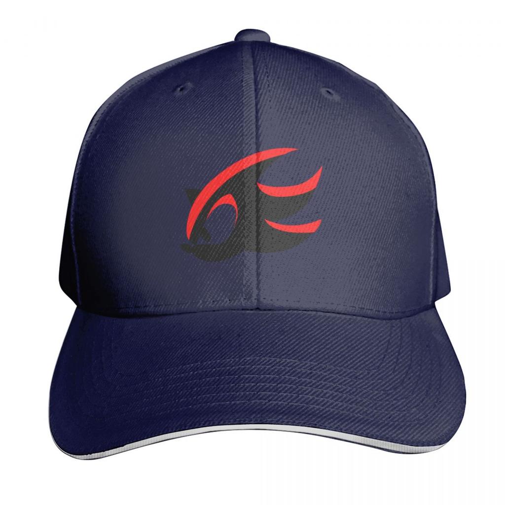 Shadow Icon Baseball Cap Contrast Two Tone Brim Snapback Flat Bill Strapback Dad Hat