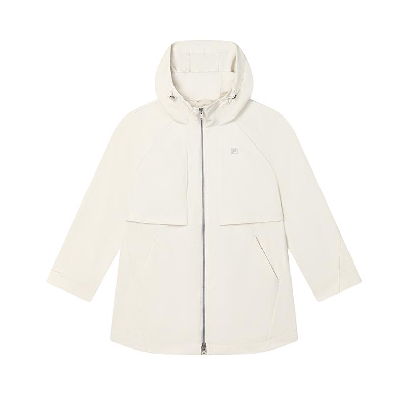 

New FILA Jacket Women s Mist Lotus White F11W443702FIV 175/92A/XL
