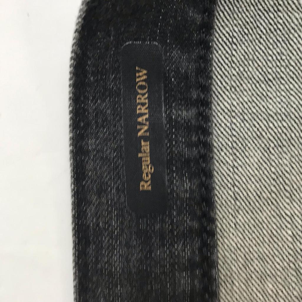 Hergestellt in Japan EDWIN 503 Schwarze Denimhose 32 Herren L Innenbeinlänge 78cm Grau/Schwarz(GEBRAUCHT)