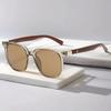 Retro Sunglasses For Men Fashion square Glasses Vintage Sun Glasses Women Luxury Wood Anti-Blu-Ray Lens Eyewear UV400