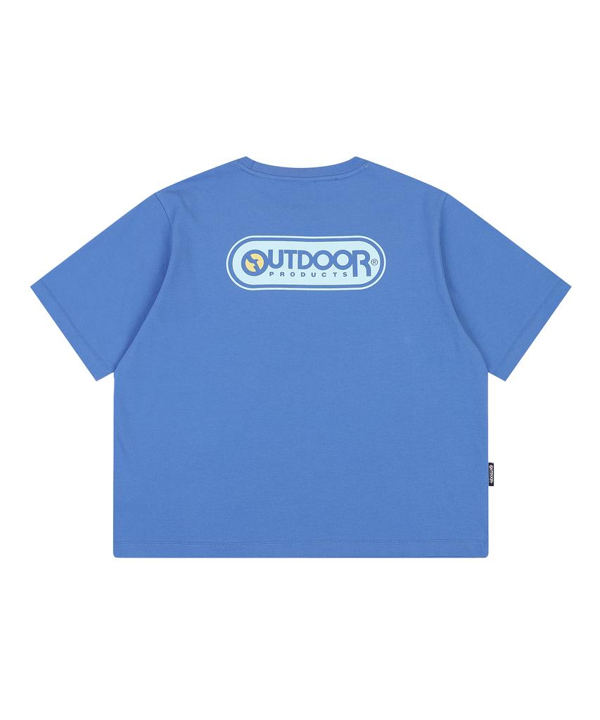 OUTDOOR PRODUCTS W Basic Short Sleeve (Blue)